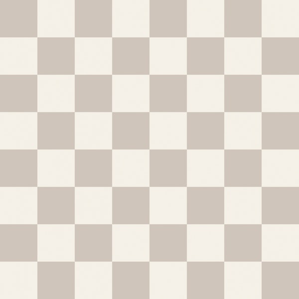 Modern Neutral Checker Tile