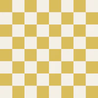 Midcentury Mustard Checks tapete