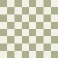 Soft Olive and Cream Checks tapete