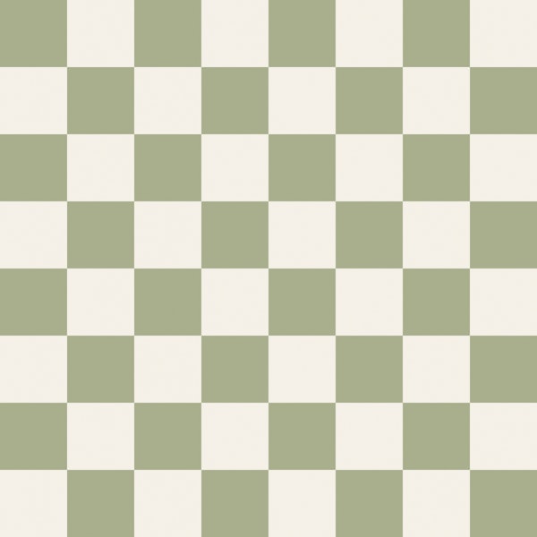 Soft Olive and Cream Checks