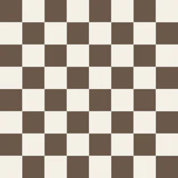 Cafe Latte Chessboard Squares tapete