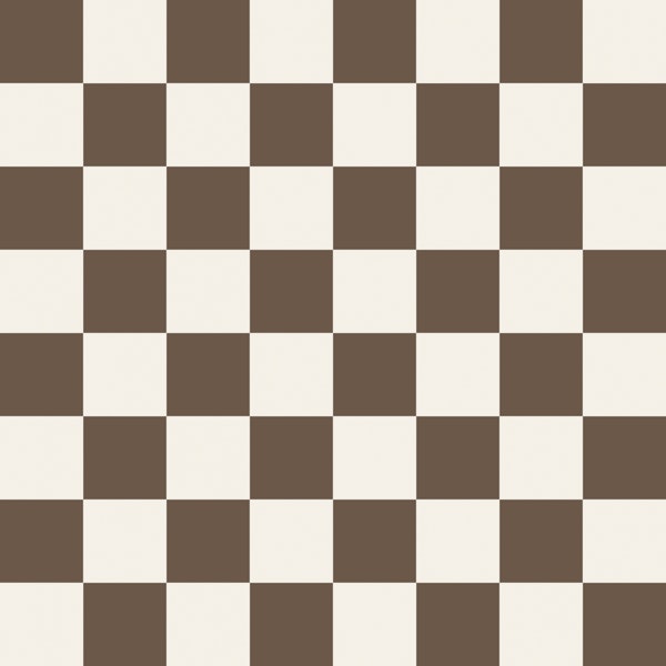 Cafe Latte Chessboard Squares