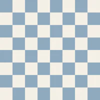 Coastal Blue Check Tiles tapete