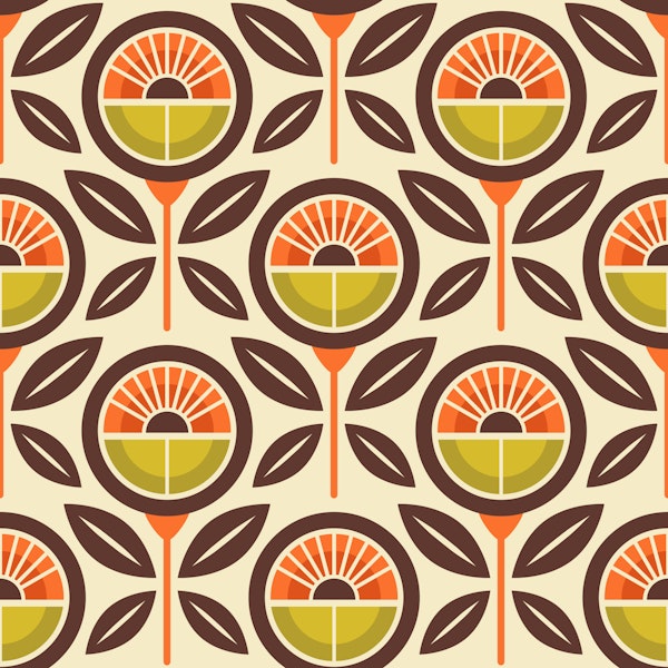 Scandi Folk Sun Rise Flower 2