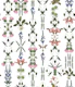 Victorian Botanical Spring Pearl White