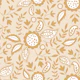 Retro Botanical Mustard