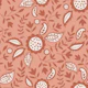 Terracotta Folk Floral
