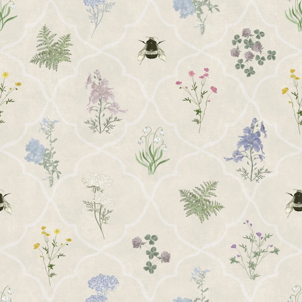 Botanical Wildflowers & Bees