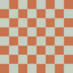 Rust Orange Sage Checkered