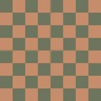 Warm Clay and Sage Green Checks tapete