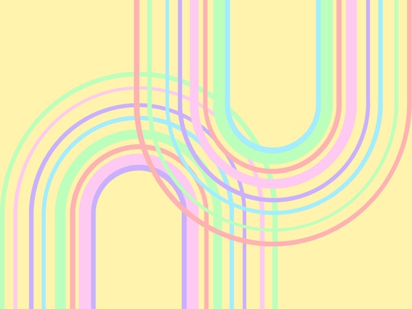 Unicorn Rainbow Arch Minimal 1