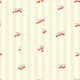 Cherry Picnic Stripe Beige