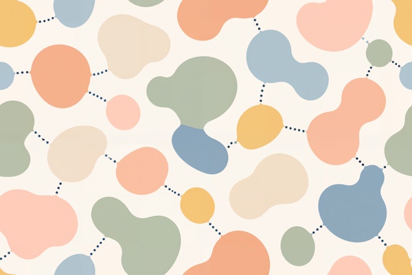 Soft Mid Century Pebbles
