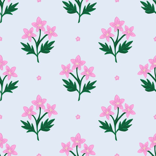 English Spring Blossom pink