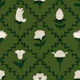 Whimsical Wildflower Lattice green