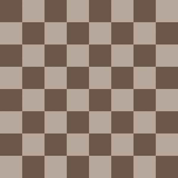 Mocha Beige Checkerboard