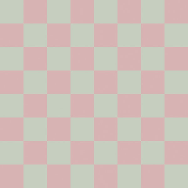 Pastel Pink Green Checks
