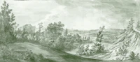 Palace Park Landscape - Verdure behang