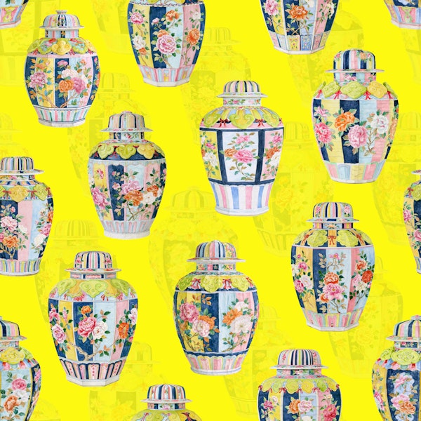 Chinoiserie Porcelain Jars 02