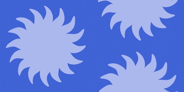 Sun beach blue