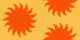 Sun beach orange