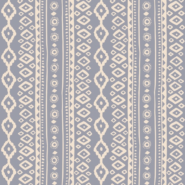 Boho Tribal Vertical Stripes