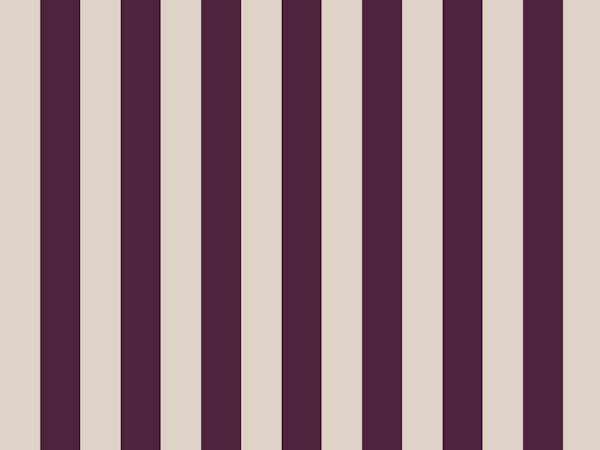 Plum and Beige Vertical Stripes