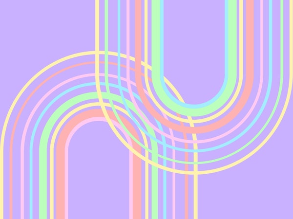 Unicorn Rainbow Arch Minimal 3