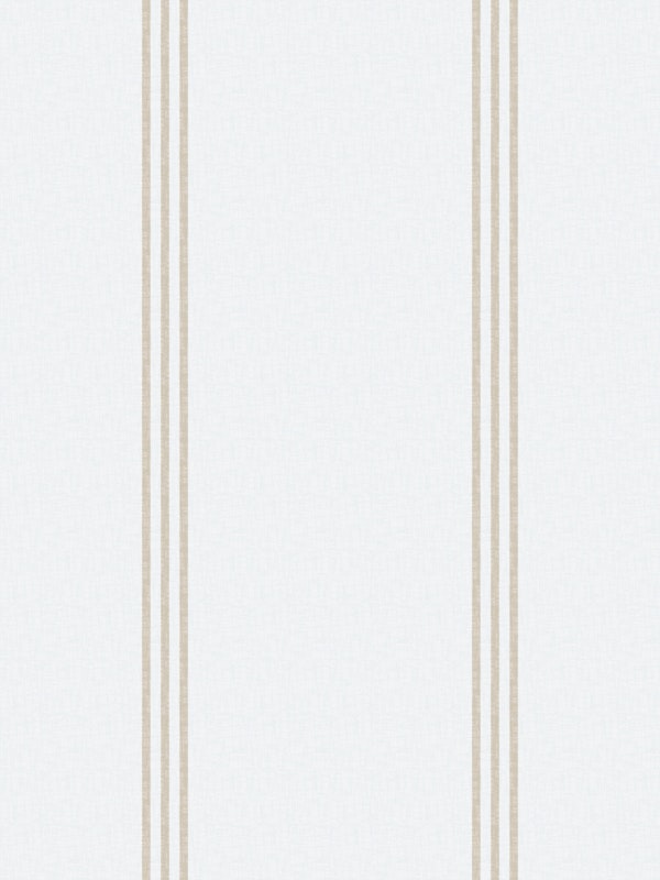 Light Gray Linen With Taupe Stripes