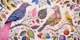 Whimsical Birds in Botanical Branches