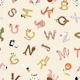Alphabet Animals in Terracotta and Clay