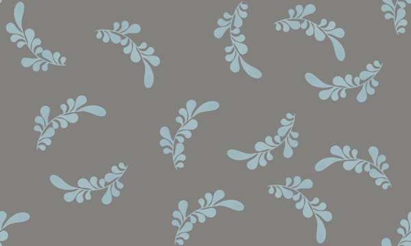 Minimal Leaf Warm Grey