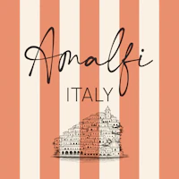 Amalfi Italy Coastal Town wallpaper