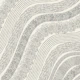 Retro Etched Wave Lines Ivory