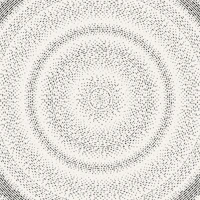 Black Stipple Spiral Circles wallpaper