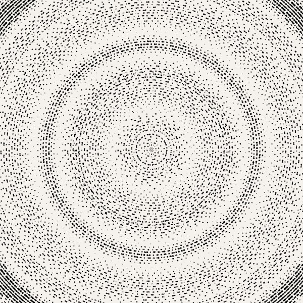 Black Stipple Spiral Circles