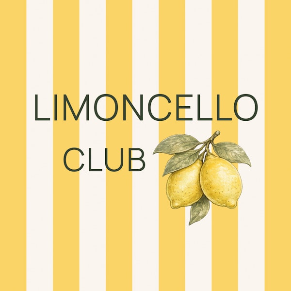 Yellow Lemon Stripes Coastal