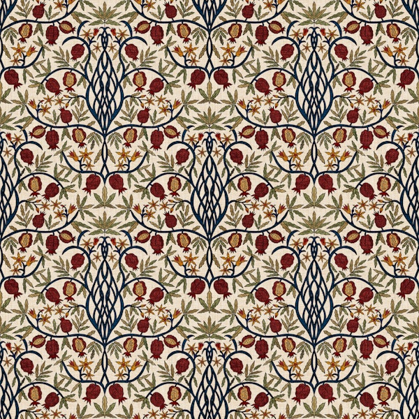 Baroque Pomegranate Tapestry