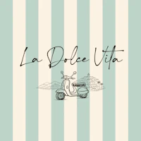 La Dolce Vita Scooter Stripes behang