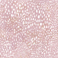 Animal Spots pastel blush pink wallpaper