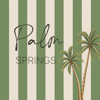 Tropical Palm Springs Poster tapet