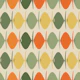 Retro Fish Stripes Midcentury Modern Muted