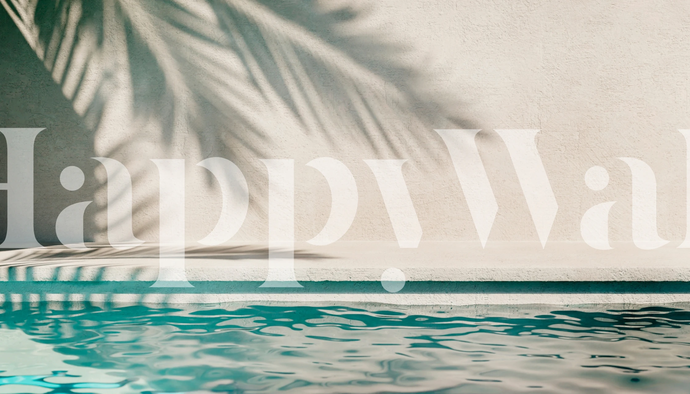 Tropical Summer Vibes behang