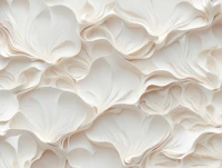 Elegant Ivory Flower Texture tapetas