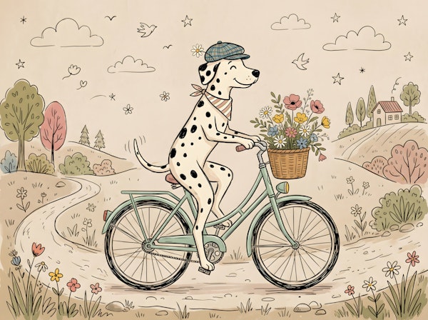Dalmatian Bicycle Ride