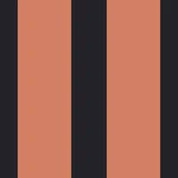 Terracotta and Charcoal Stripes tapete