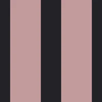 Soft Pink Charcoal Wide Stripes tapete