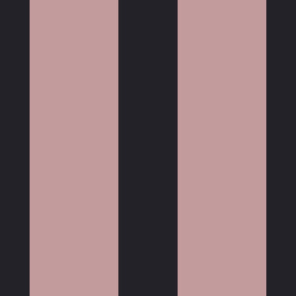 Soft Pink Charcoal Wide Stripes