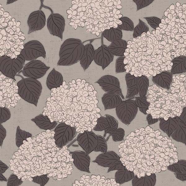 Dusty Rose Hydrangea Floral