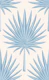 Tropical Palm Leaves - Light Blue
